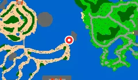 Mapa da entrada de Isobu
