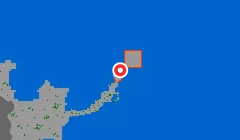 Mapa da entrada de Boss Kaguya Shima