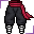 [E]Red Wind Pants