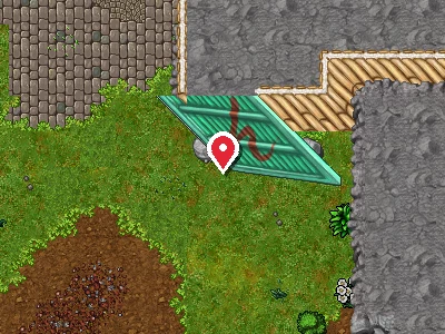 Mapa HD da localização de Kakashi
