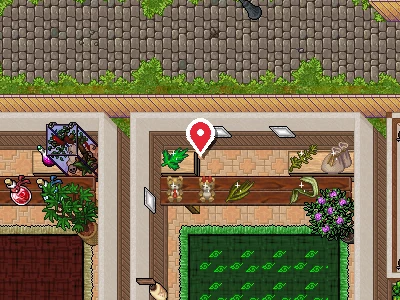 Mapa HD da localização de Ino Yamanaka