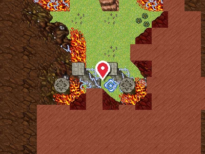 Mapa do portal inicial da quest de selamento